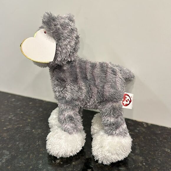 Ty Beanie Baby - CATSBY the Cat 7" NEW MWMTs Plush Stuffed Animal Toy - Picture 3 of 10